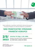 Nad praktickými otázkami finanční korupce