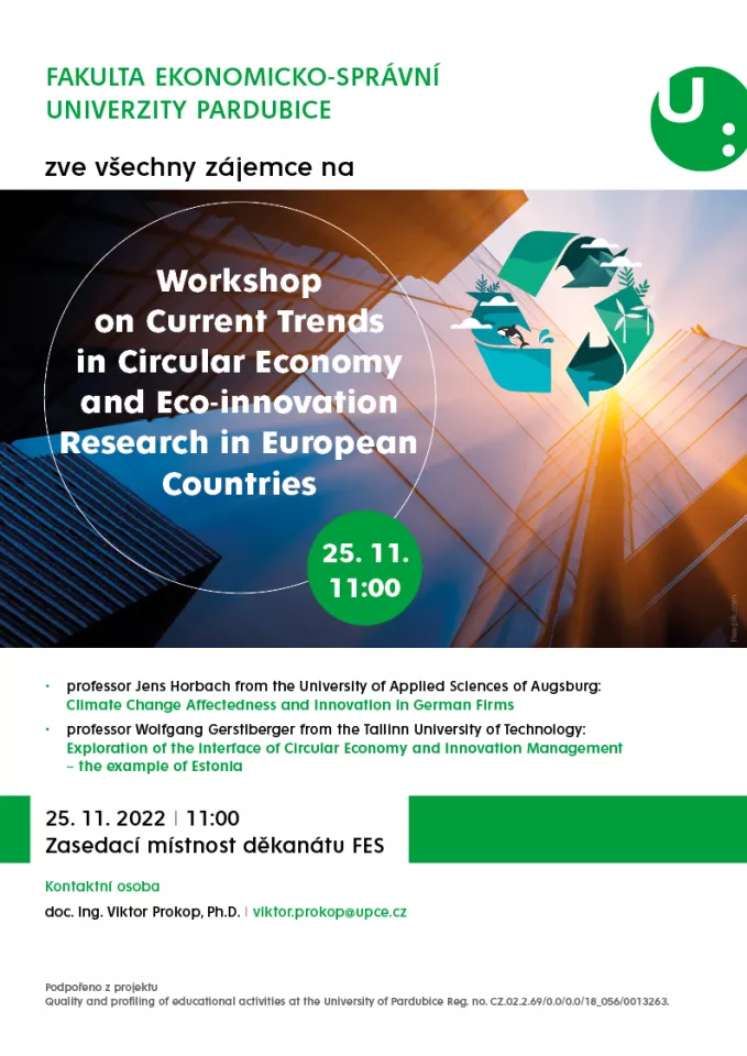 Workshop on Current Trends in Circular Economy and Eco-innovation ...